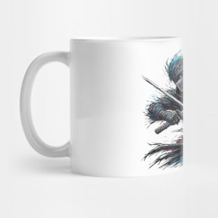 Lonely Black Ronin Mug